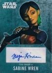 2016 STAR WARS EVOLUTION Autographs Tiya Sircar / Ź002 ֤ä͡16JJ