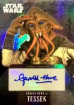 2016 STAR WARS EVOLUTION Autographs Gerald Home / Ź010 ֤ä͡16JJ