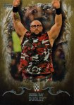 2016 TOPPS WWE UNDISPUTED GOLD PARALLEL Bubba Ray Dudley 10 / MINTŹ ߥʥ