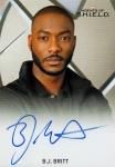 2015 RH AGENTS OF SHIELD SEASON 2 AUTOGRAPHS B.J. Britt / Ź å֥쥤H