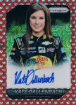 2016 Panini Prizm NASCAR Autographs Prizms Red Flag Kate Dallenbach 15 / MINTŹ BB