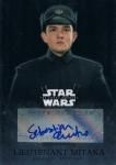 2016 STAR WARS THE FORCE AWAKENS CHROME Autographs Sebastian Armesto / Ź ͡16AS