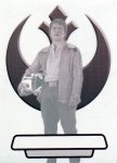 2016 Star Wars The Force Awakens Chrome Printing Plates Poe Dameron 1of1 / Ź ͥå͡16SO