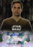 2016 Star Wars The Force Awakens Chrome Autograph Emun Elliott 99 / Ź KG͡16SO