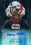 2016 STAR WARS THE FORCE AWAKENS CHROME Autographs Prism Ref Mike Quinn 50 / Ź T.K͡16SO