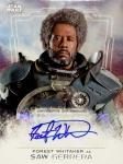 2016 STAR WARS ROGUE ONE SERIES 1 Autographs Forest Whitaker / Ź T.K.͡16DJ