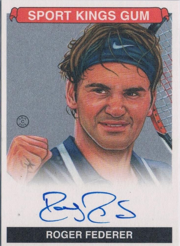 スポーツ選手 LEAF SIGNATURE SERIES 2015 LEAF SPORTS KINGS Signatures Rogger Federer 【35枚限定