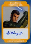 2016 Star Wars Rogue One Mission Briefing Gold Autographs Freddie Prinze Jr. 10 / Ź KG͡17JF