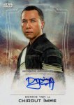 2016 Star Wars Rogue One Series 1 Autographs Donnie Yen / Ź KG͡17JF