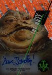 2016 Star Wars High Tek Orange MAGMA Diffractor Autographs Jabba the Hutt 25 / Ź ͥ͡17JF