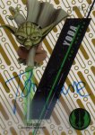 2016 Star Wars High Tek Gold Rainbow Autographs Yoda 50 / Ź ͥ͡17JF