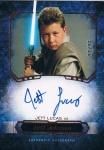 2016 STAR WARS MASTERWORK Autographs Canvas Jett Lucas25/ Ź ͡17JF