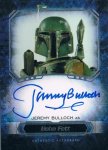2016 STAR WARS MASTERWORK Autographs Jeremy Bulloch / Ź ͡17JF