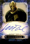 2016 STAR WARS MASTERWORK Autographs Matthew Wood / Ź ͡17JF