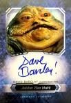 2016 STAR WARS MASTERWORK Autographs David Barclay / Ź ͡17JF