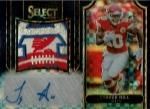 2016 PANINI SELECT Rookie Auto Materials Black Prizm Tyreek Hill 1of1 / Ź ¿