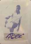 2016 LEAF PELE IMMORTAL COLLECTION SOCCER Autographs Printing Plate 1of1/ MINTŹ ¿