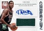 2013-14 PANINI ELITE New Breed Autograph Jerseys Giannis Antetokounmpo 299/ MINTΩŹ ȥߥ