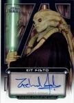 2017 TOPPS STAR WARS GALACTIC FILES REBORN Autograph Card Kit Fisto / MINTΩŹ ʥ