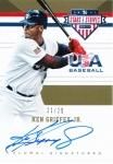 2017 Panini Stars and Stripes USA Baseball Alumni Signatures Ken Griffey Jr. 25ۥߥȻŹ 