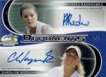 2017 LEAF TENNIS Dual Auto Blue A.Radwanska & C.Wozniacki7 / MINTΩŹ ͺϺչԤäƤ