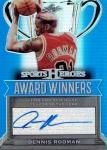 2017 LEAF METAL SPORTS HEROES Autograph Card Blue Dennis Rodman7/ MINTΩŹ ѿ