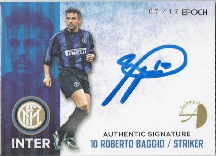2016/17 EPOCH/AUTHENTICA INTER Authentic Signatures Roberto 2016/17 EPOCH/AUTHENTICA INTER Authentic Signatures Roberto