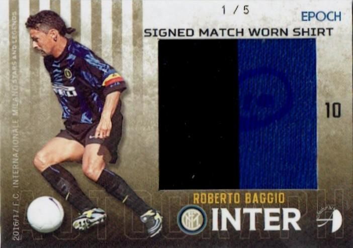 2016 Epoch Authentica Roberto Baggio Checklist, Info, Boxes