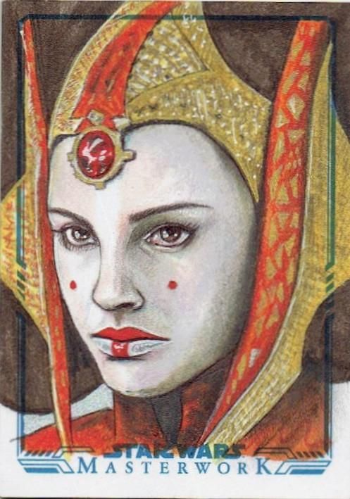 2017 TOPPS STAR WARS MASTER WORK Sketch Card【1of1】/ MINT立川店 雄一郎、千葉行ったって