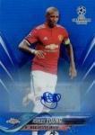 2017-18 TOPPS CHROME CL Autograph Card Blue Ashley Young150 / MINTΩŹ TOSHIN