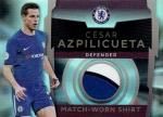 2017-18 TOPPS PREMIER LEAGUE PLATINUM Shirt Relic César Azpilicueta / MINTΩŹ ʤ