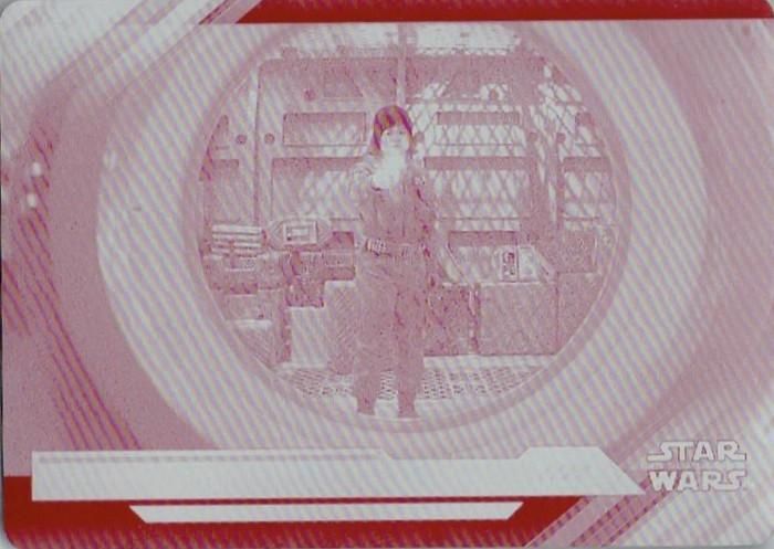 2018 TOPPS STAR WARS LAST JEDI S2 Magenta Printing Plate