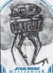 2018 TOPPS STAR WARS MASTER WORK Sketch Card 1of1 / MINTΩŹ 