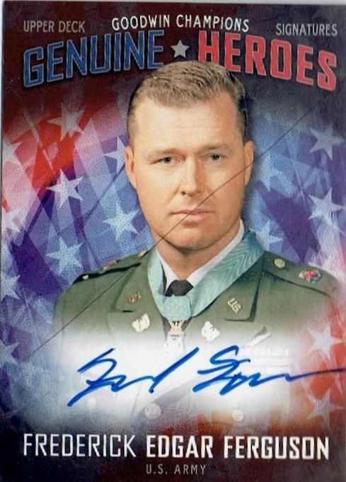 2018 UPPER DECK GOODWIN CHAMPIONS Genuine Heroes Signatures