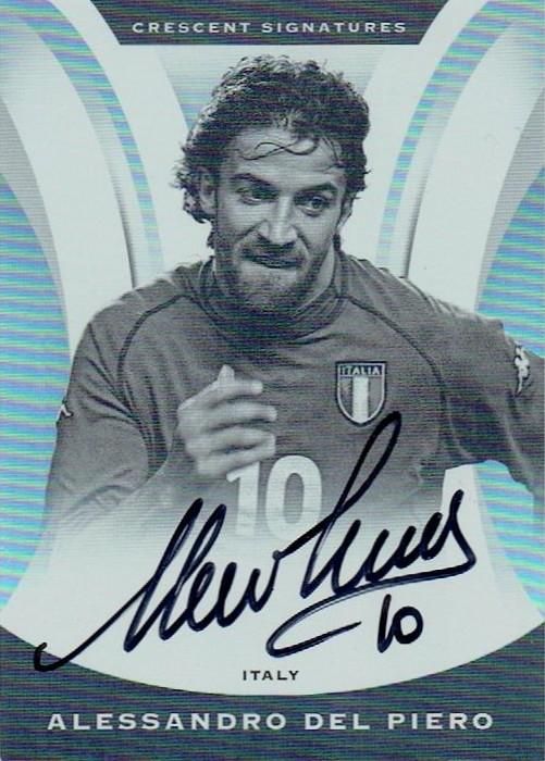 2017 PANINI NOBILITY Autograph Card Alessandolo Del Piero / MINT