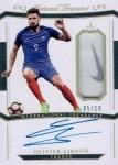 2018 PANINI NATIONAL TREASURE International Treasures Gold Olivier Giroud 10 / MINTΩŹ 