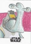 2018 TOPPS STAR WARS GALAXY Sketch Card 1of1 / MINTΩŹ ƻ