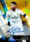 2018-19 Topps Finest UEFA CL Finest Auto Gold Sergio Ramos50ۥߥȻŹ 