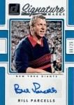 2017 PANINI DONRUSS Signature Marks Blue Bill Parcells 5 / MINTΩŹ 楺