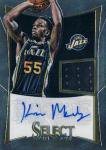 PANINI 2012-13 SELECT JERSEY AUTOGRAPH CARD Kevin Marphy399 / Ź ι