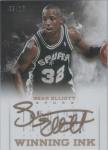 PANINI 12-13 INTRIGUE Autograph CARD Sean Elliott 10 Ź ˽