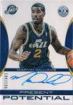 PANINI 2013-14 TOTALLY CERTIFIED AUTOGRAPH CARD Marvin Williams / Ź CHOSEN ONE