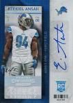 PANINI 2013 CONTENDERS AUTOGRAPH CARD Ezekiel Ansah1of1 / Ź ߥ䥱͡