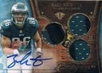 TOPPS 2013 TRIPLE THREADS PATCH AUTOGRAPH CARD Zach Ertz10/ Ź å֥쥤H͡