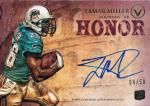 TOPPS 2012 VALOR AUTOGRAPH CARD Lamar Miller50 / Ź å֥쥤H͡