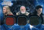 UD 2014 MARVEL THOR DARK MATERIALS TRIPLE CARD Thor&Odin&Loki / Ź å֥쥤H