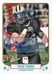 TOPPS 2013 MAGIC AUTOGRAPH CARD Chase Thomas / Ź å֥쥤H͡