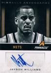 PANINI 2013-14 PINNACLE AUTOGRAPH CARD Jayson Williams / Ź å֥쥤H