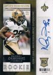 PANINI 2013 CONTENDERS AUTOGRAPH CARD Khiry Robinson / Ź Mե͡