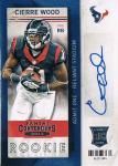 PANINI 2013 CONTENDERS AUTOGRAPH CARD Cierre Wood / Ź Mե͡